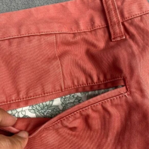 Bonobos‎ Men's Tailored Stretch Chinos Size 34 x 32 Pink Pockets - Picture 9 of 16